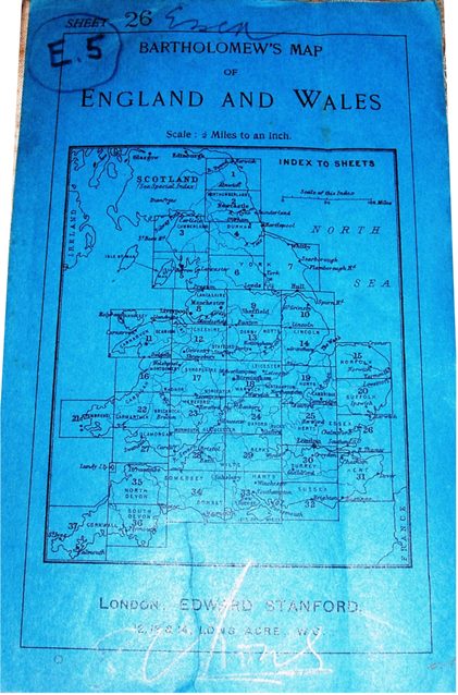 Bartholomew Sheet 26 1910 cover